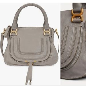 CHLOE MARCIE BAG-Gray